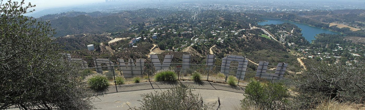 Las colinas sobre Los Angeles, que en el juego son Vinewood